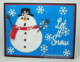 Frantic Stamper Cutting Die- Let it Snow