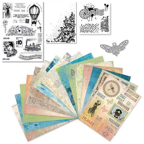 Indigo Blue Mixed Media Special 2 Box Kit