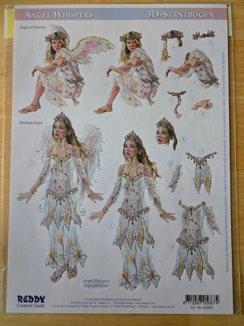 Reddy 3D Precut Angel Whispers - Bundle w/ 7 topper sheets