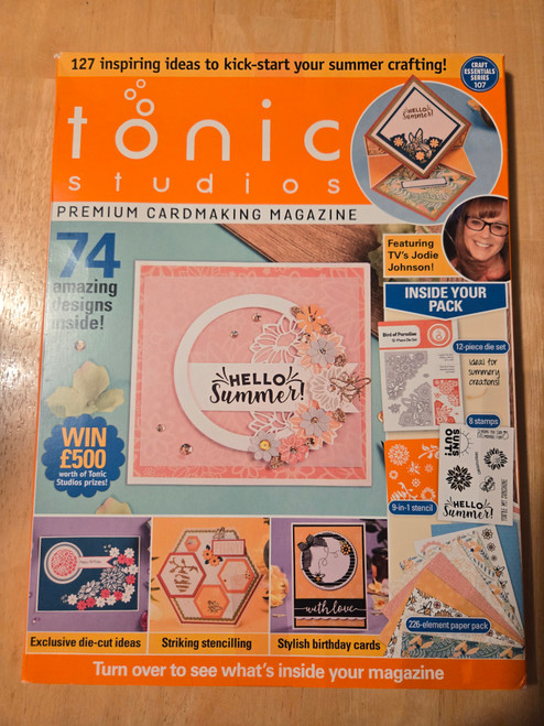 Tonic Studios Premium Cardmaking Magazine Vol. 12- Hello Summer