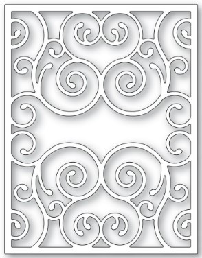 Memory Box 100% Steel Fanciful Gilded Frame Cutting Die- 94660