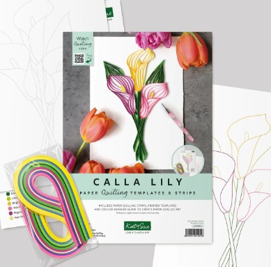 Katy Sue Design- Quilling Template Kit- Calla Lily
