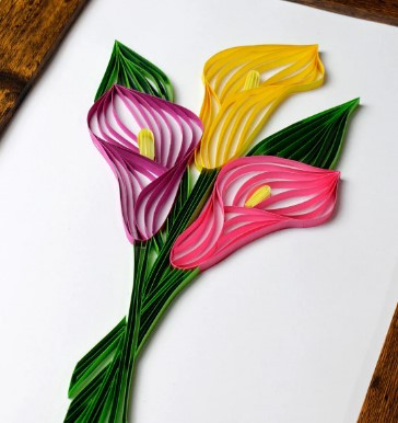 Katy Sue Design- Quilling Template Kit- Calla Lily