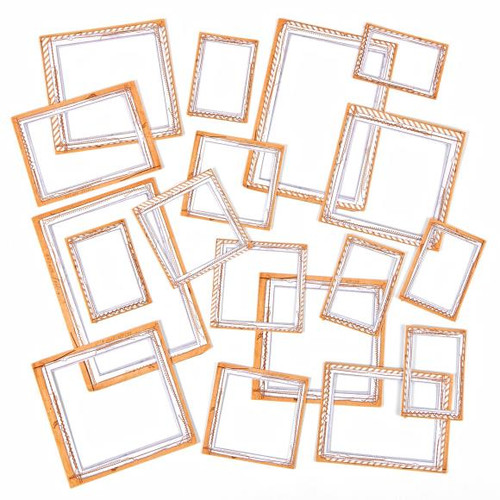 49 and Market- Color Swatch Peach Frame Set