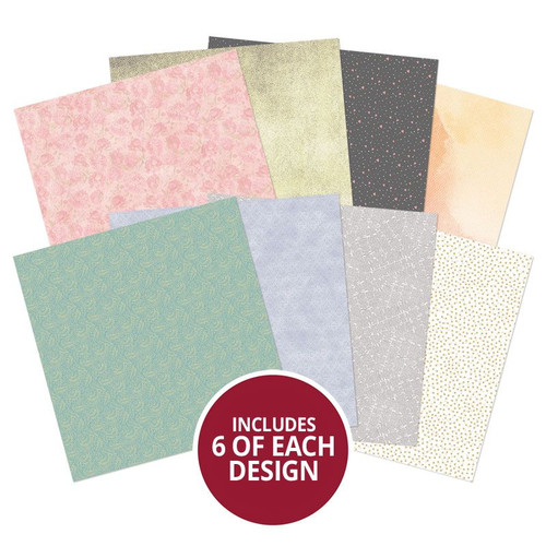 Hunkydory Envelope Making Papers 12.5'' x 12.5" 48 Papers