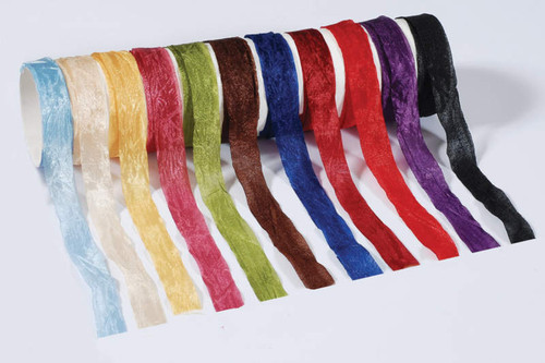 Crepe Ribbon Original Colors - 11 One-Yard Pieces