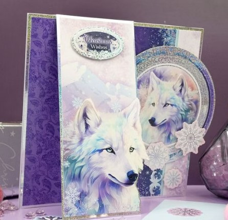 Hunkydory Crafts Enchanted Winter Luxury Topper Set- Mystical Mountains ENWIN903