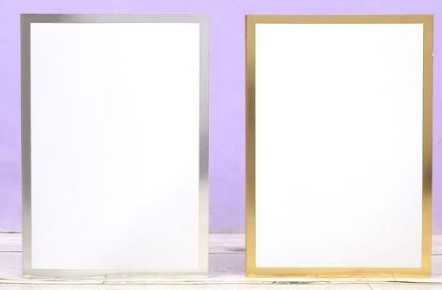 Hunkydory Crafts A6 Foiled Edge Card Blanks 6- 300gsm Cards & 100gsm Envelopes