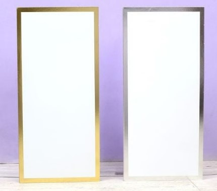 Hunkydory Crafts DL Foiled Edge Card Blanks 6- 300gsm Cards & 100gsm Envelopes