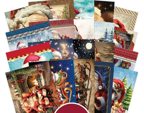 Hunkydory Crafts The Little Book of Father Christmas - LBK322