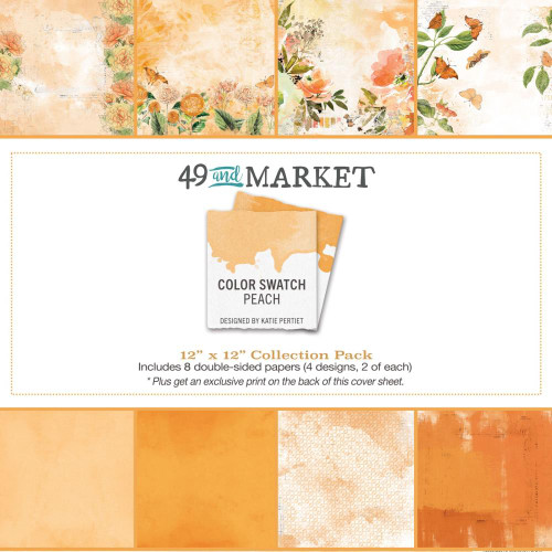49 and Market- Color Swatch Peach12x12 Collection Pack