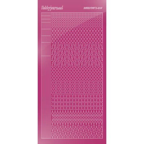 Find It Trading Hobbydots sticker style 15- Mirror - Pink