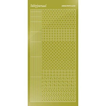 Find It Trading Hobbydots sticker style 10 - Mirror - Yellow