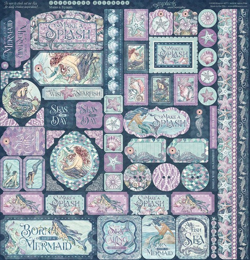 Graphic 45 12X12 Collection Pack- Make a Splash