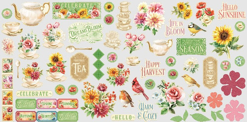 Graphic 45- Ephemera Assortment- Season to Celebrate