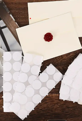 Sealing Wax Adhesive 100 Double-Sided Pull Ring Style 1Inch