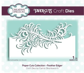 Creative Expressions Paper Cuts Collection - Feather Edger Die
