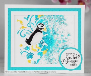 Creative Expressions Paper Cuts Collection - Puffin Splash Edger Die