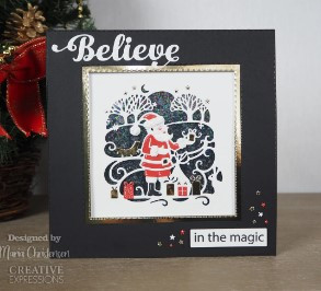 Creative Expressions Paper Cuts Collection - Father Christmas Die