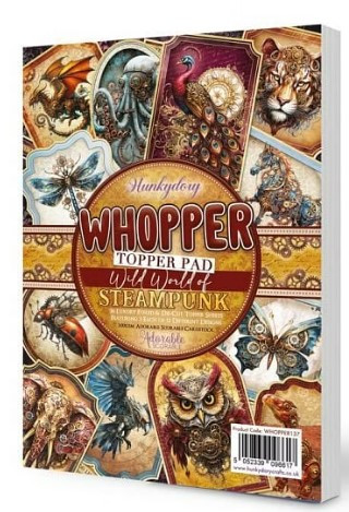 Hunkydory Crafts Whopper Topper Pad- Wild World of Steampunk