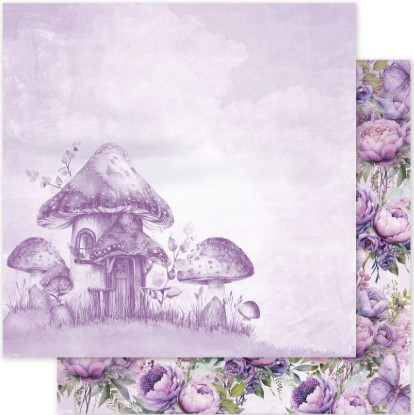 Paper Rose- 6x6" Paper Collection - Lavender & Fairies Basics