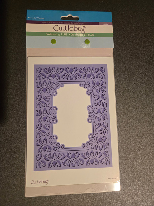Cuttlebug 5x7 Embossing Plus, Brocade Window 2000249