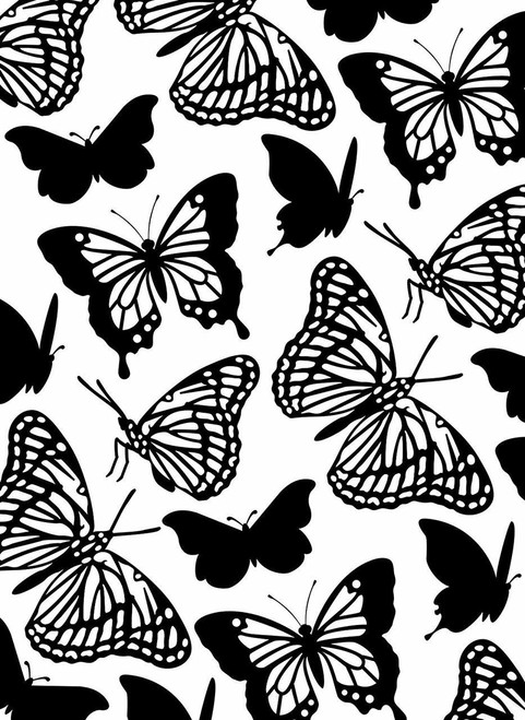 Darice Embossing Folder, 4.25 by 5.75-Inch, Butterflies