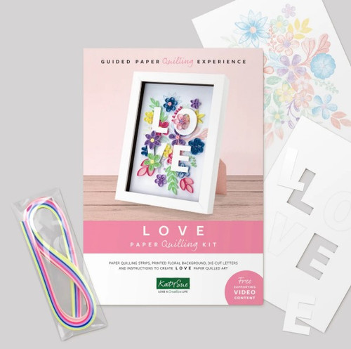 Katy Sue Design- Quilling Card Kit- Love
