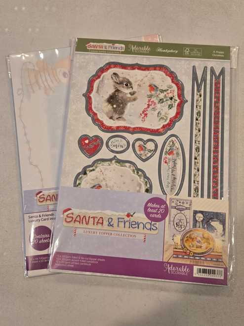 Hunkydory Crafts Santa & Friends 2020 Luxury Topper Collection + Matching Inserts
