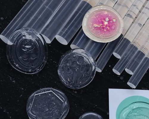 Sealing wax ultra clear for large glue gun 10pc