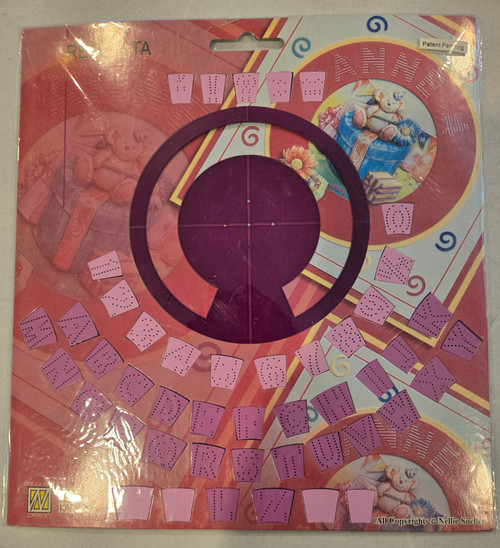 Nellie's Choice Reflecta Alphabet Template- Circle