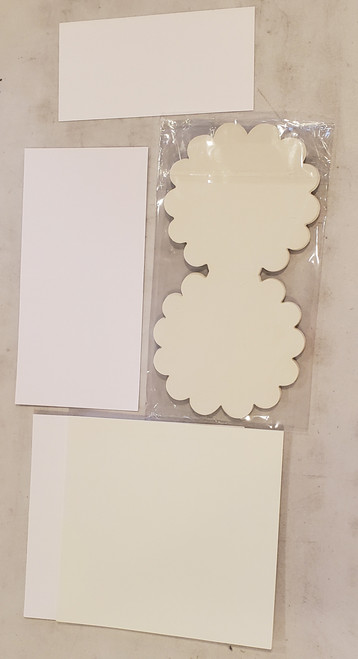 Kanban Crafts- Cards Only- Includes DL, 5x5, 4x4, and Flower shaped