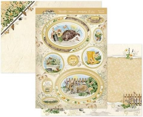 Hunkydory Crafts Garden Treasures 3-Piece Topper Set- Plant a Little Happiness GARD902