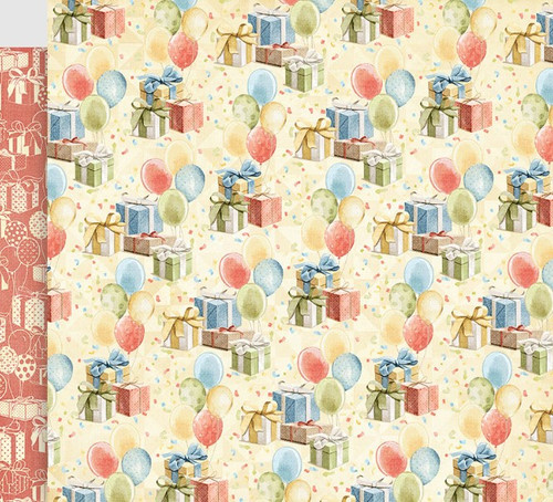 Graphic 45 8x8 Collection Pack- Hip Hip Hooray!