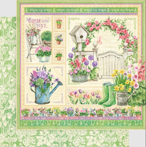 Graphic 45 12x12 Collection Pack- Grow with Love