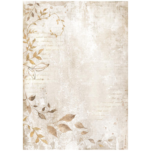 Stamperia A4 Rice Paper Selection- 6 designs, 1 of each- Dewdrops