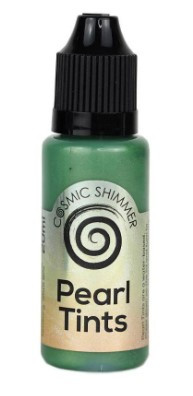 Cosmic Shimmer- Pearl Tints - Racing Green- 20ml Bottle
