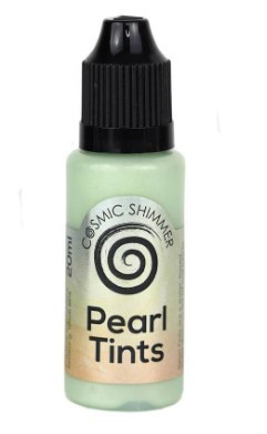 Cosmic Shimmer- Pearl Tints - Glacial Green- 20ml Bottle