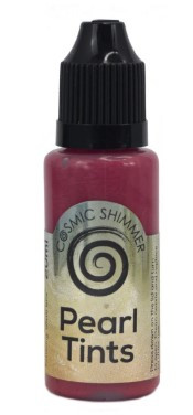 Cosmic Shimmer- Pearl Tints - Wild Cherry- 20ml Bottle