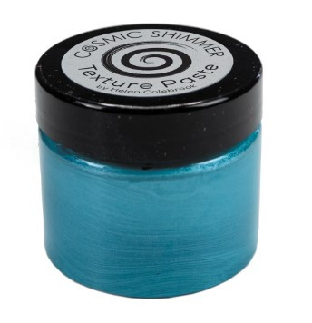 Cosmic Shimmer- Texture Paste - Tempting Teal - 50ml Jar