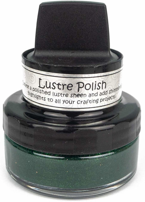 Cosmic Shimmer Lustre Polish- Glitzy Green