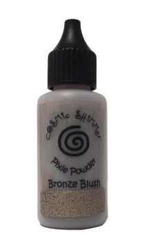 Cosmic Shimmer Pixie Powder 30ml -- Bronze Blush *note