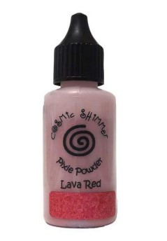Cosmic Shimmer Pixie Powder 30ml -- Lava Red *note