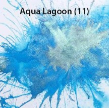 Cosmic Shimmer Pixie Powder 30ml -- Aqua Lagoon *note