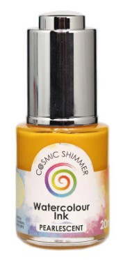 Cosmic Shimmer - Pearlescent Watercolour Ink- Ray of Sunshine