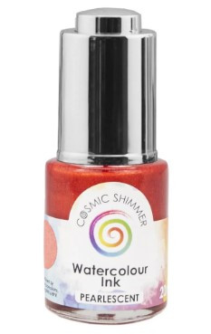 Cosmic Shimmer - Pearlescent Watercolour Ink- Red Sunset