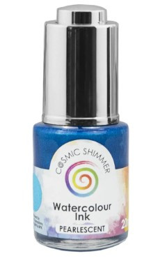 Cosmic Shimmer - Pearlescent Watercolour Ink- Turquoise Cascade