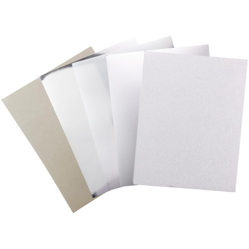 Harmony Paper Company- Precious Metals- 20 sheets- Silver