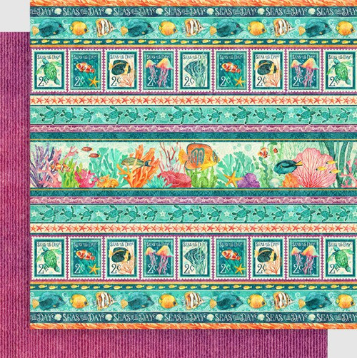Graphic 45 8x8 Collection Pack- Seas the Day