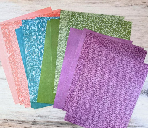 Graphic 45 8.5x11 Patterns & Solids Pack- Fairy Boutique